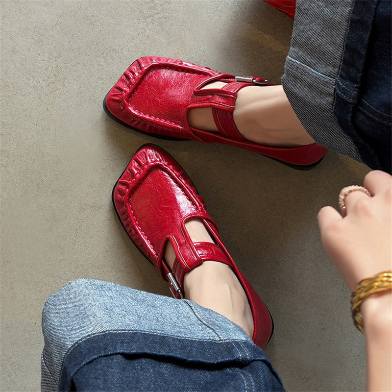Women'S Fashion Shoes - Nuevos zapatos de mujer de cuero