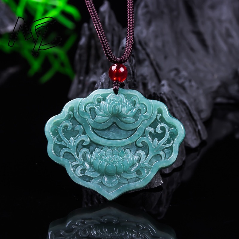 Women'S Fashion Jewellery - Amuletos con colgante de loto Ruyi