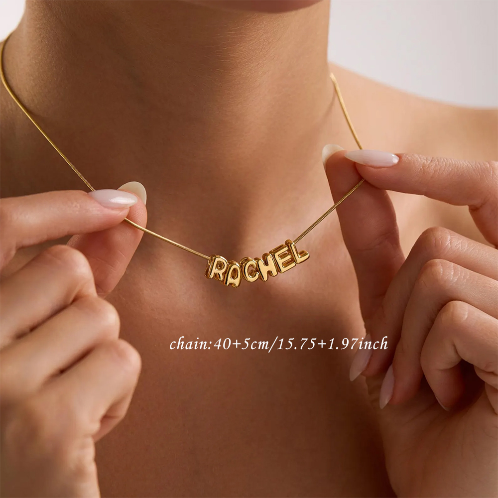 Collar con nombre inicial pers - Women Fashion Names reseña y precio
