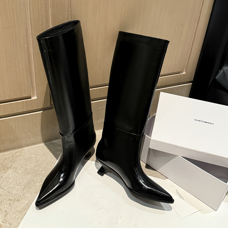 QUTAA, novedad de moda, botas  - Women'S Fashion Knee High Boots reseña y precio