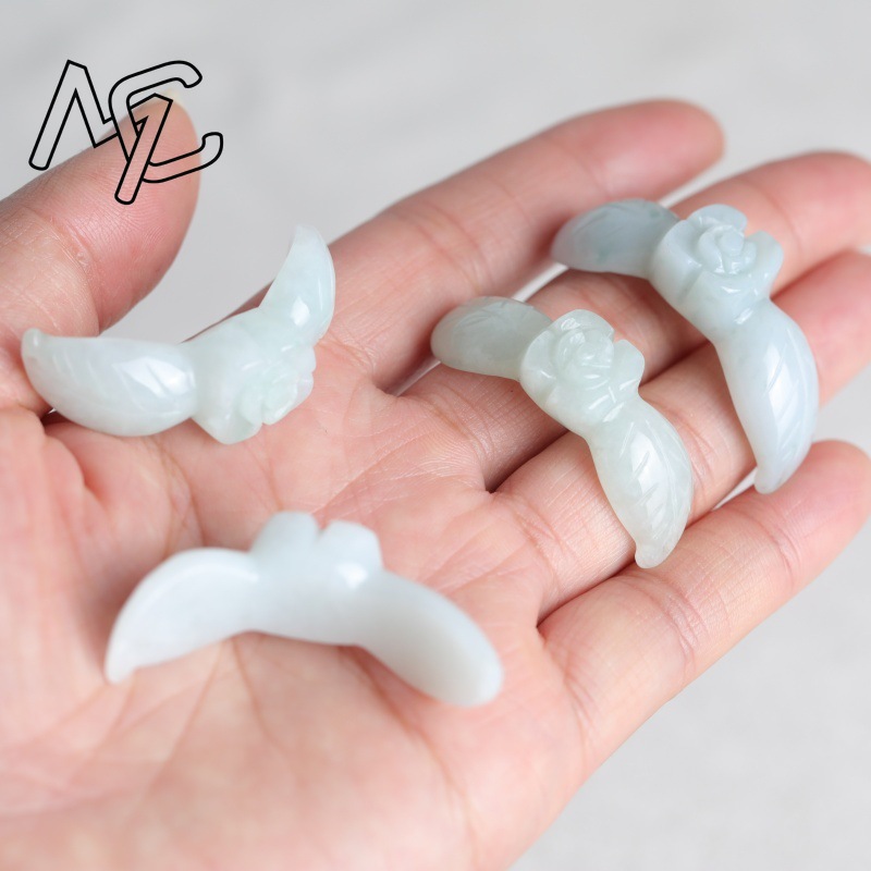 2 piezas de jadeíta blanca nat - Women'S Fashion Jewellery reseña y precio