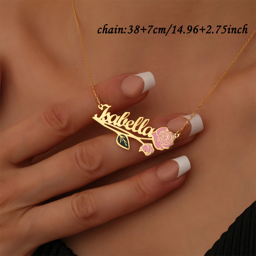 Collar personalizado con nombr - Women Fashion Names reseña y precio