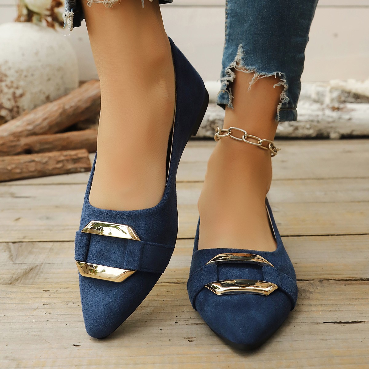 Primavera y otoño elegante pun - Women'S Fashion Shoes reseña y precio