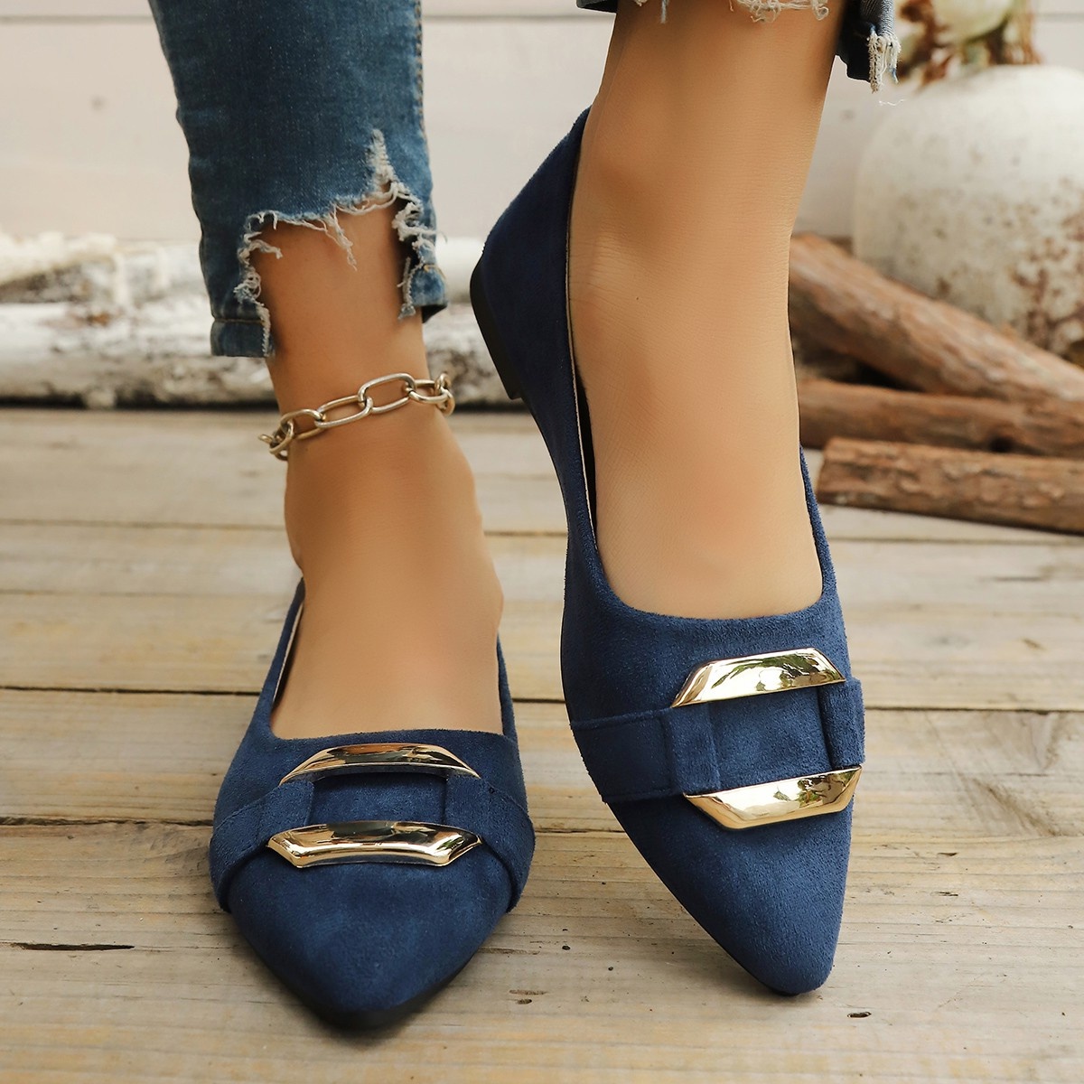 Primavera y otoño elegante pun - Women'S Fashion Shoes reseña y precio