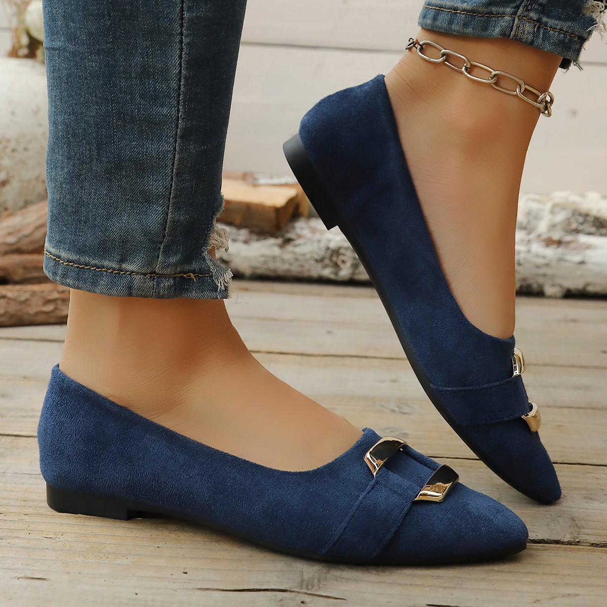 Primavera y otoño elegante pun - Women'S Fashion Shoes reseña y precio
