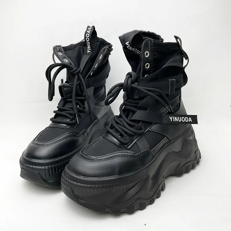 Botas de plataforma de otoño e - Women'S Fashion Korea reseña y precio