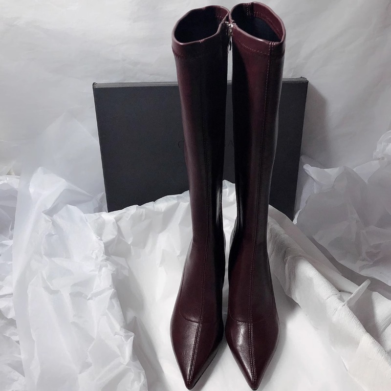 Botas de Moda con Tacón de Agu - Women'S Fashion Knee High Boots reseña y precio