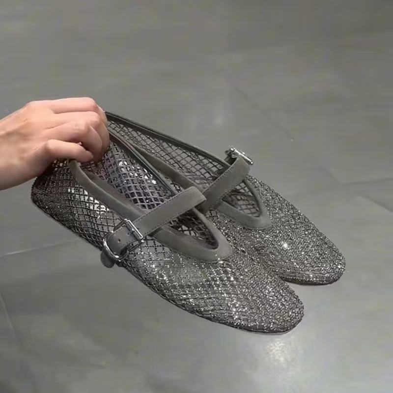 Sandalias Baotou con Pedrería  - Women'S Fashion Shoes reseña y precio