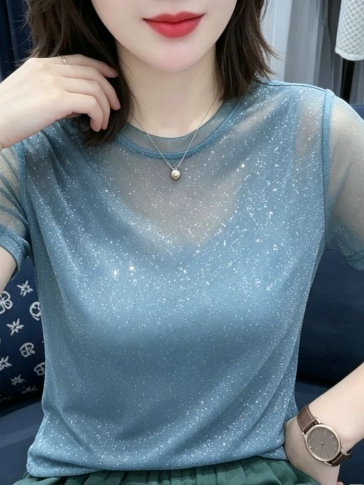 Camiseta Brillante de Lentejue - Women Fashion Over The Years reseña y precio