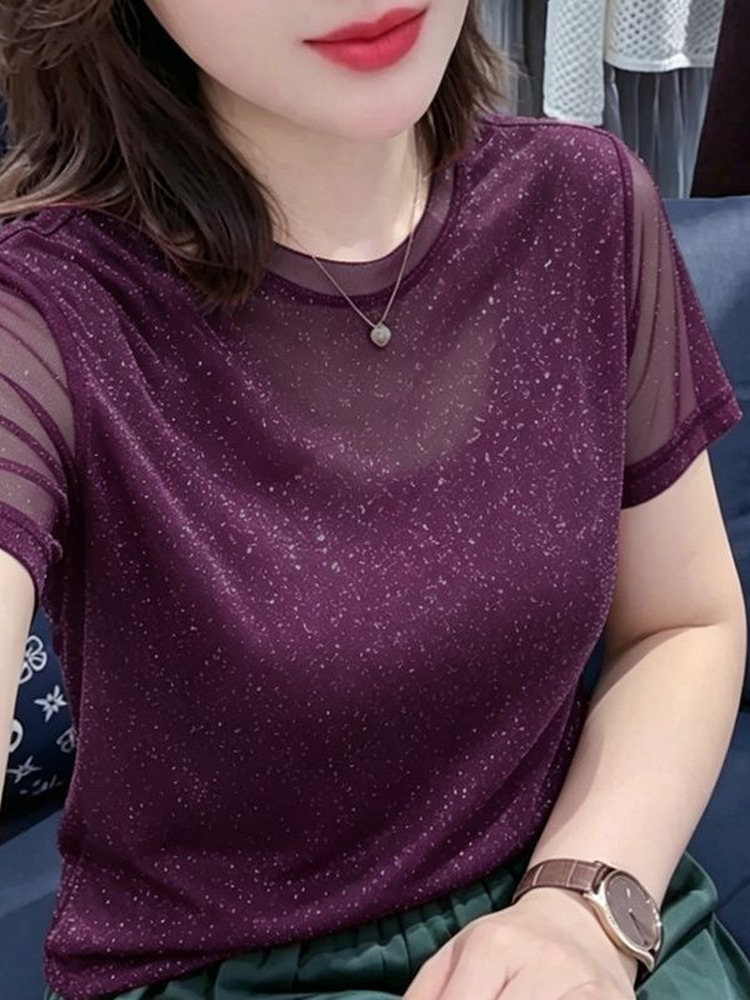 Camiseta Brillante de Lentejue - Women Fashion Over The Years reseña y precio