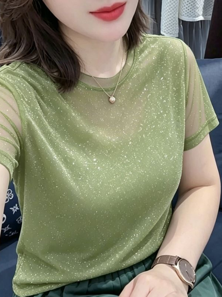 Camiseta Brillante de Lentejue - Women Fashion Over The Years reseña y precio